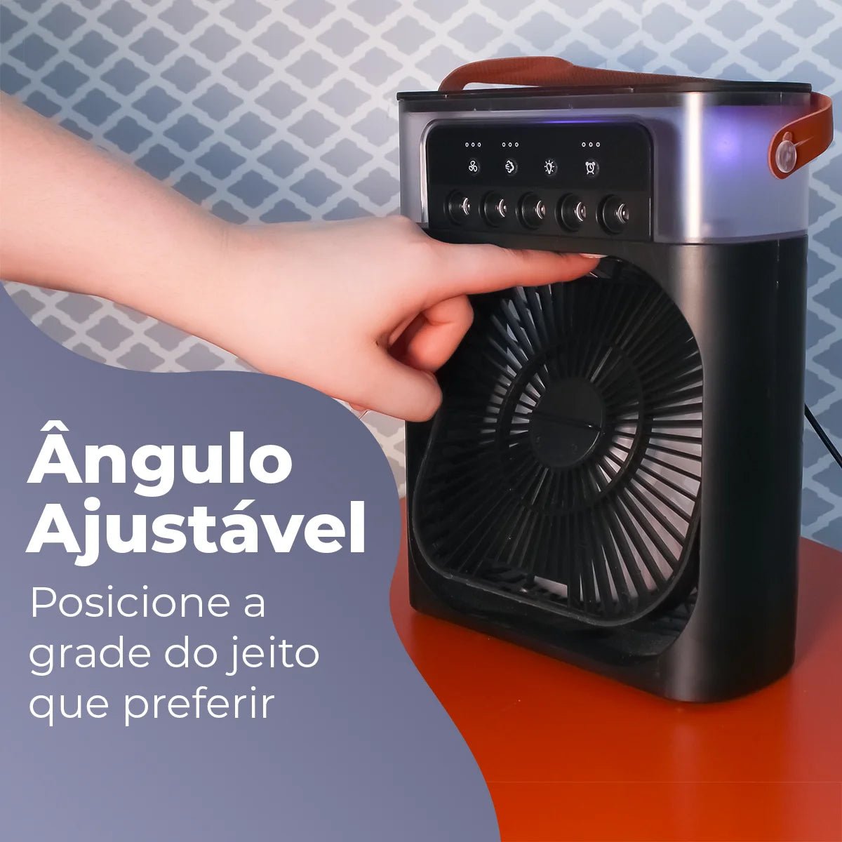 Mini Ar Condicionado ventilador umidificador