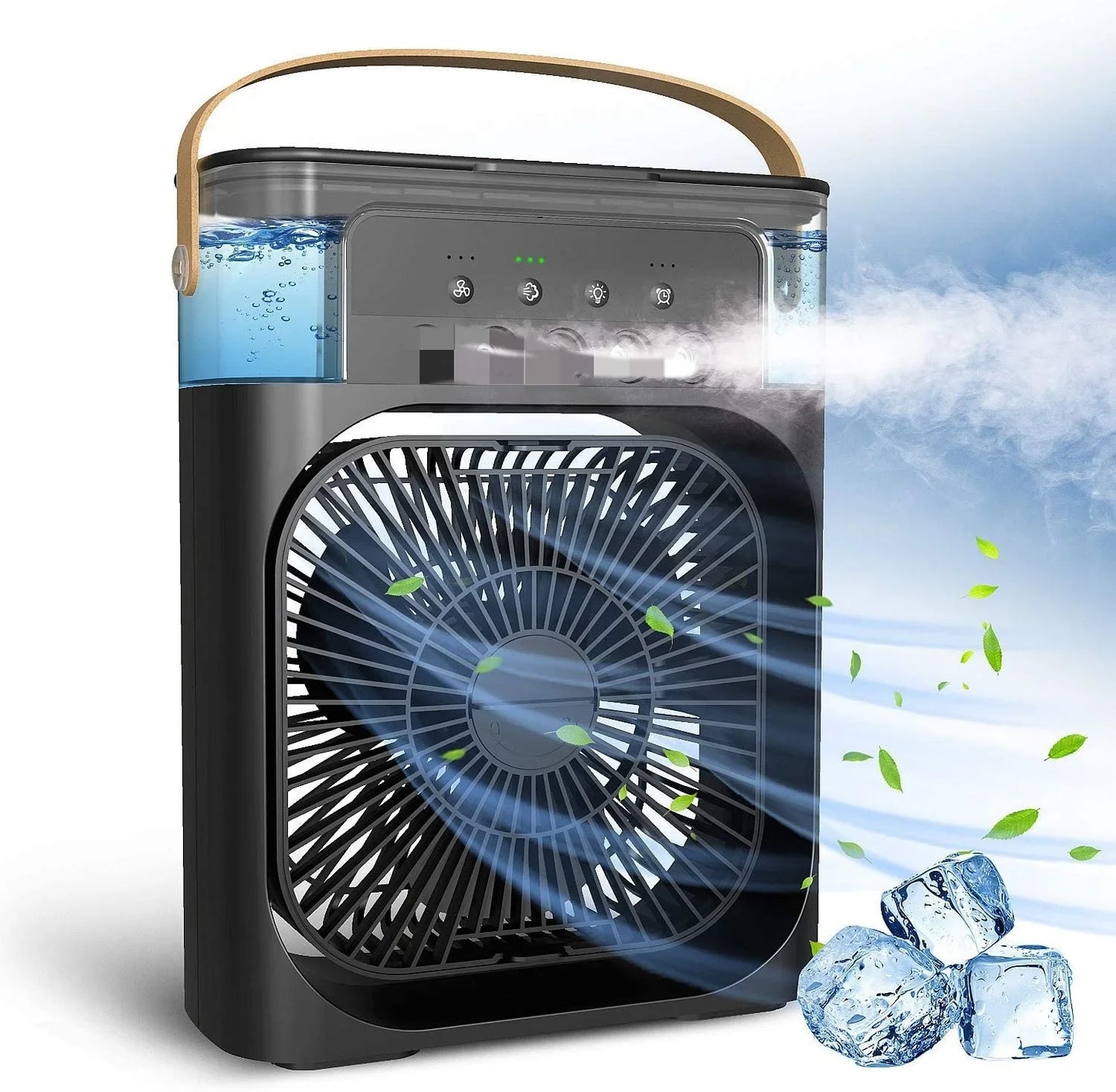 Mini Ar Condicionado ventilador umidificador