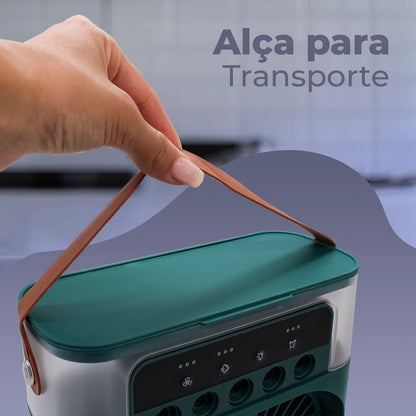 Mini Ar Condicionado ventilador umidificador
