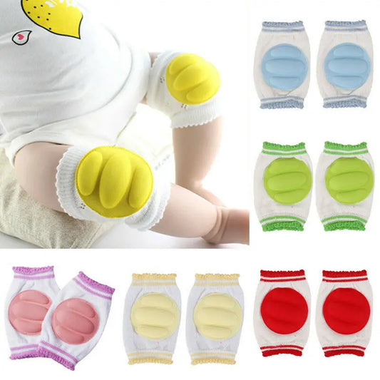 Joelheira antiderrapante para proteger os joelhinhos delicados