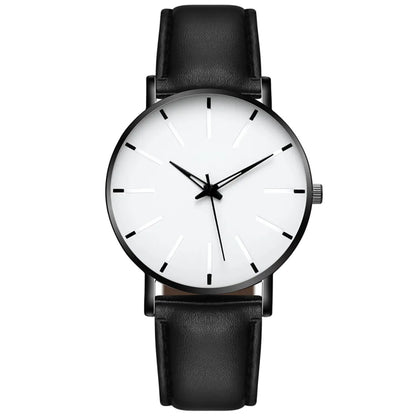 Relógios Quartz de luxo para Homens,  Pulseira de Couro. Classe, luxo  e bom gosto nesse produto.
