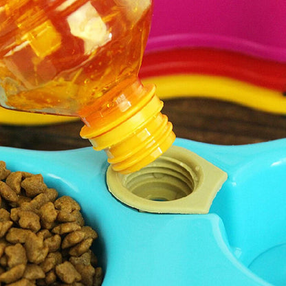 Tigela alimentadora e Dispenser de Água para seu pet - Perfeito para seu animal!