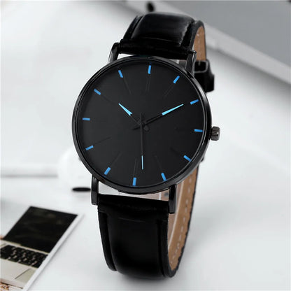 Relógios Quartz de luxo para Homens,  Pulseira de Couro. Classe, luxo  e bom gosto nesse produto.