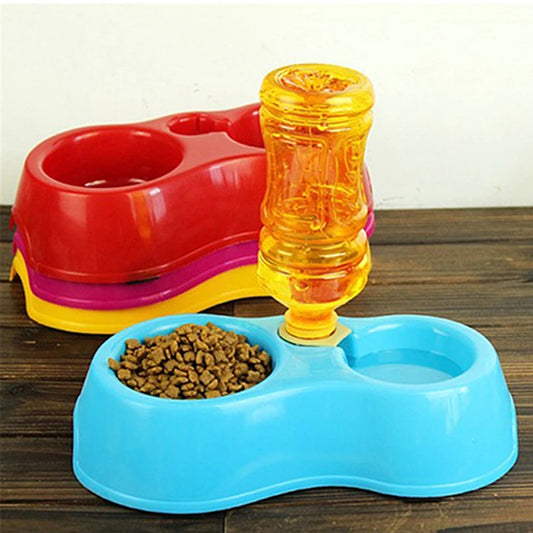 Tigela alimentadora e Dispenser de Água para seu pet - Perfeito para seu animal!