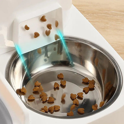 Alimentador com bebedouro automático para pet - Um equipamento essencial, lindo e prático para seu amigão.