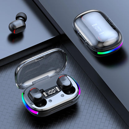 K10 Wireless Earbuds LED Digital Display Touch Control Gaming Sport Headphone Bluetooth-Compatible 5.3 Stereo Earphones