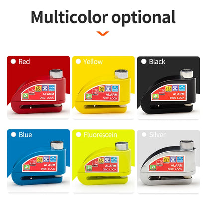Alarm Disc lock _  Super alarme de segurança - Proteção para seu patrimônio.  Moto ou Byke.
