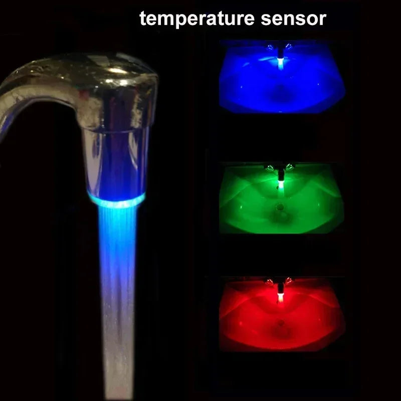 Aerador com led Led colorido para torneiras - Saiba a temperatura apenas pela cor!