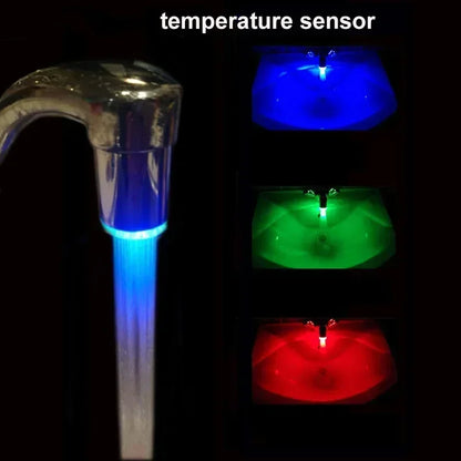 Aerador com led Led colorido para torneiras - Saiba a temperatura apenas pela cor!