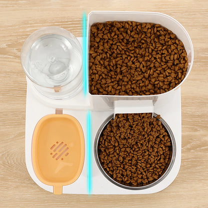Alimentador com bebedouro automático para pet - Um equipamento essencial, lindo e prático para seu amigão.