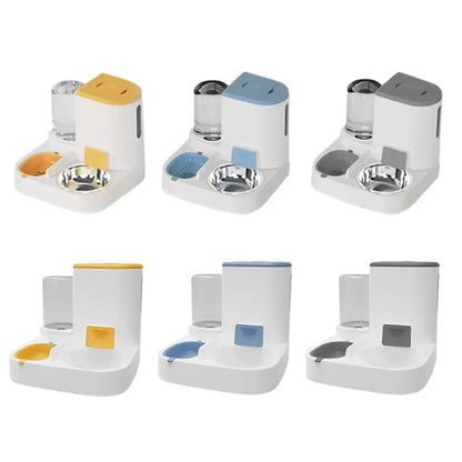 Alimentador com bebedouro automático para pet - Um equipamento essencial, lindo e prático para seu amigão.