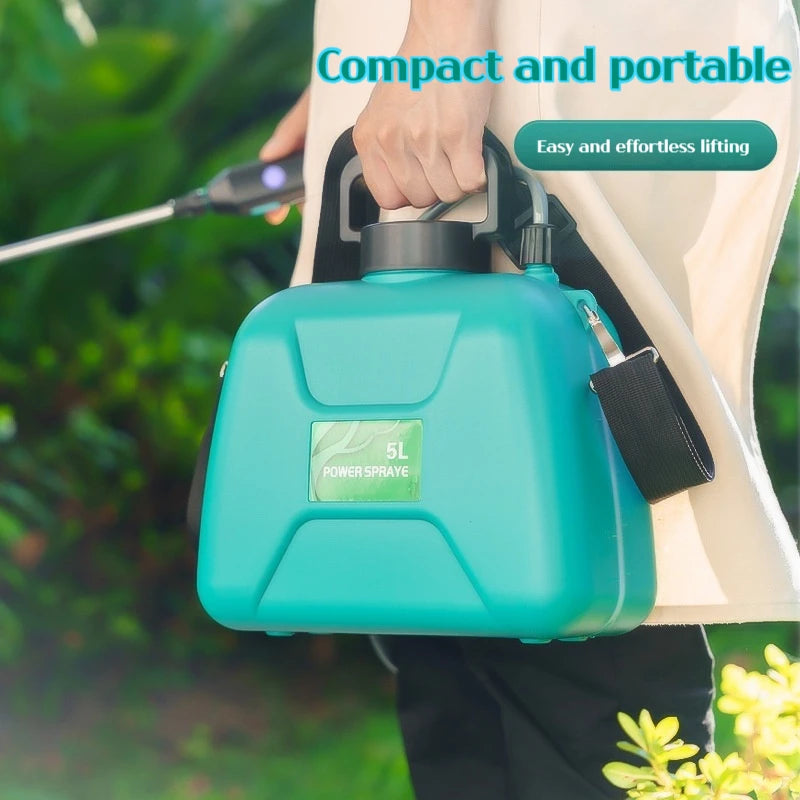 Shoulder-type electric pesticide sprayer 2000mAh lithium battery spray garden power tool comes with bucket USB charging