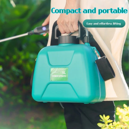 Shoulder-type electric pesticide sprayer 2000mAh lithium battery spray garden power tool comes with bucket USB charging