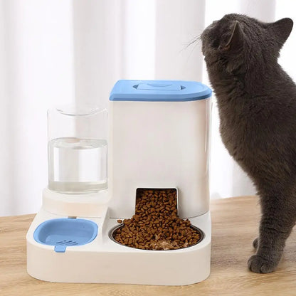 Alimentador com bebedouro automático para pet - Um equipamento essencial, lindo e prático para seu amigão.