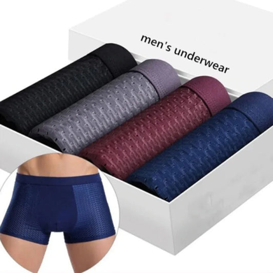 Bamboo Boxer Short masculino - fibra de bambú.