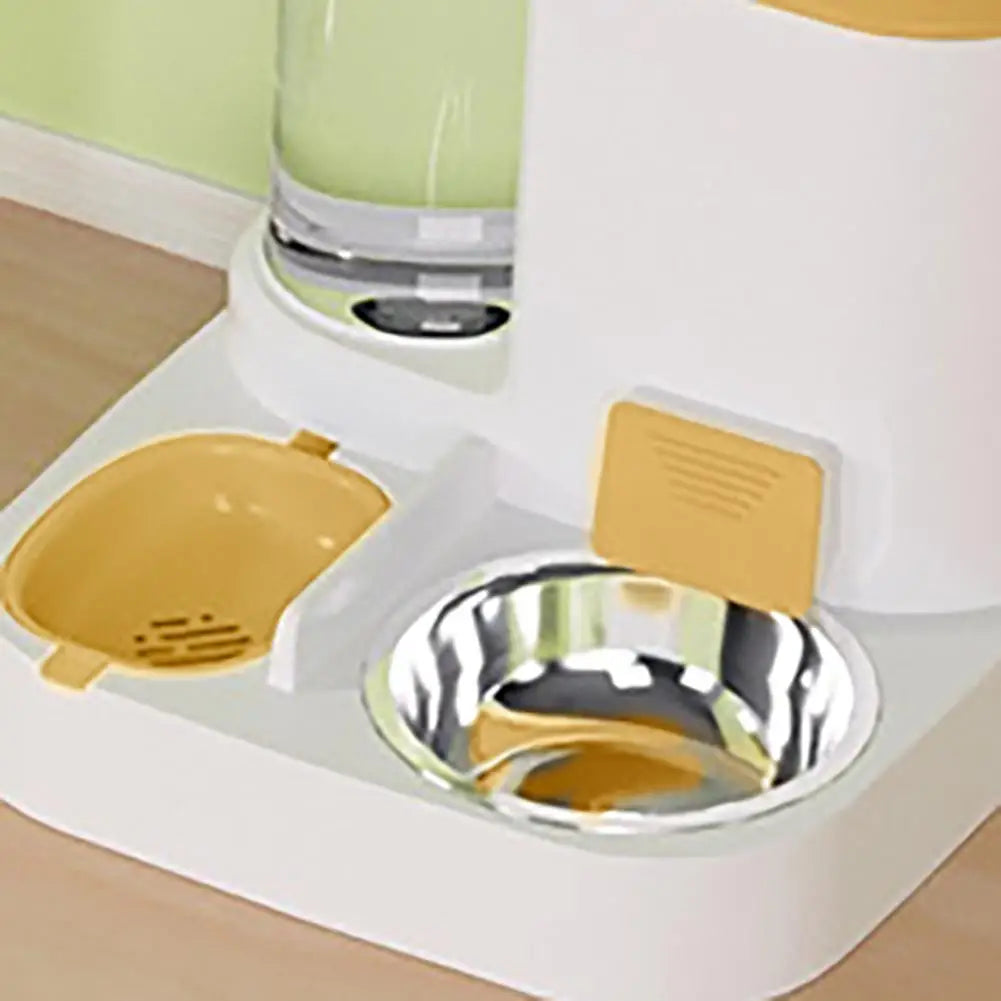 Alimentador com bebedouro automático para pet - Um equipamento essencial, lindo e prático para seu amigão.