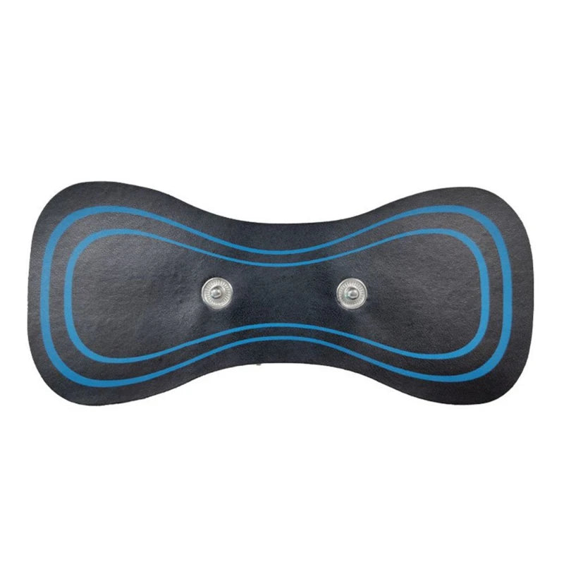 Ems Portable Cervical Massager with Remote Control Electric Massage Stimulator and Back Adjustable Massage Tool